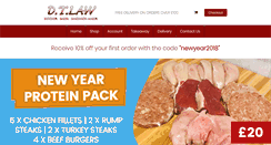 Desktop Screenshot of lancashirebutchers.com